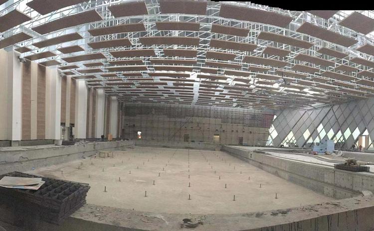 廣東云浮醫院體育館空間吸聲體聲學工程