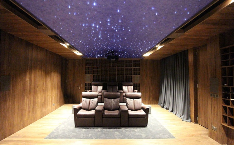 河南開封家庭影院吸音板聲學工程-1