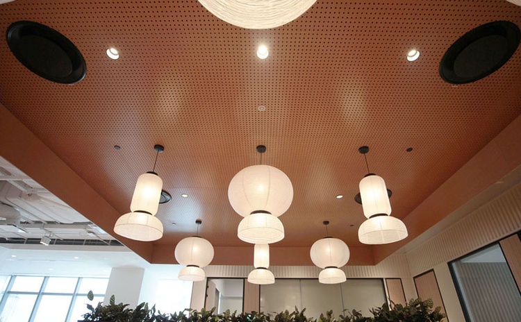 安徽宣城茶水間穿孔吸音板聲學(xué)工程-1 安徽宣城茶水間穿孔吸音板聲學(xué)工程-1