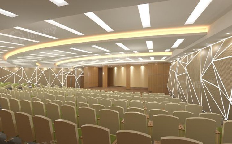 吸音板是怎么解決會議中心裝修的聲學(xué)問題-1